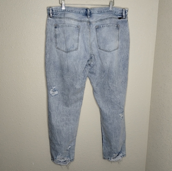Kancan Nonstretch High Rise Ripped Boyfriend Jean size 31 - Picture 5 of 7